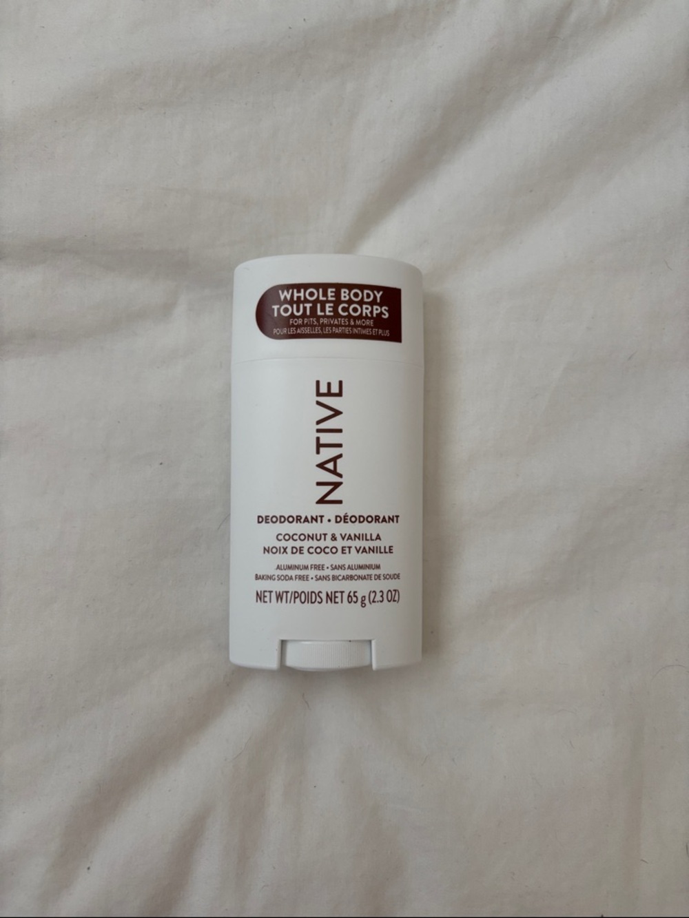 Native Coconut & Vanilla Aluminum Free Deodorant